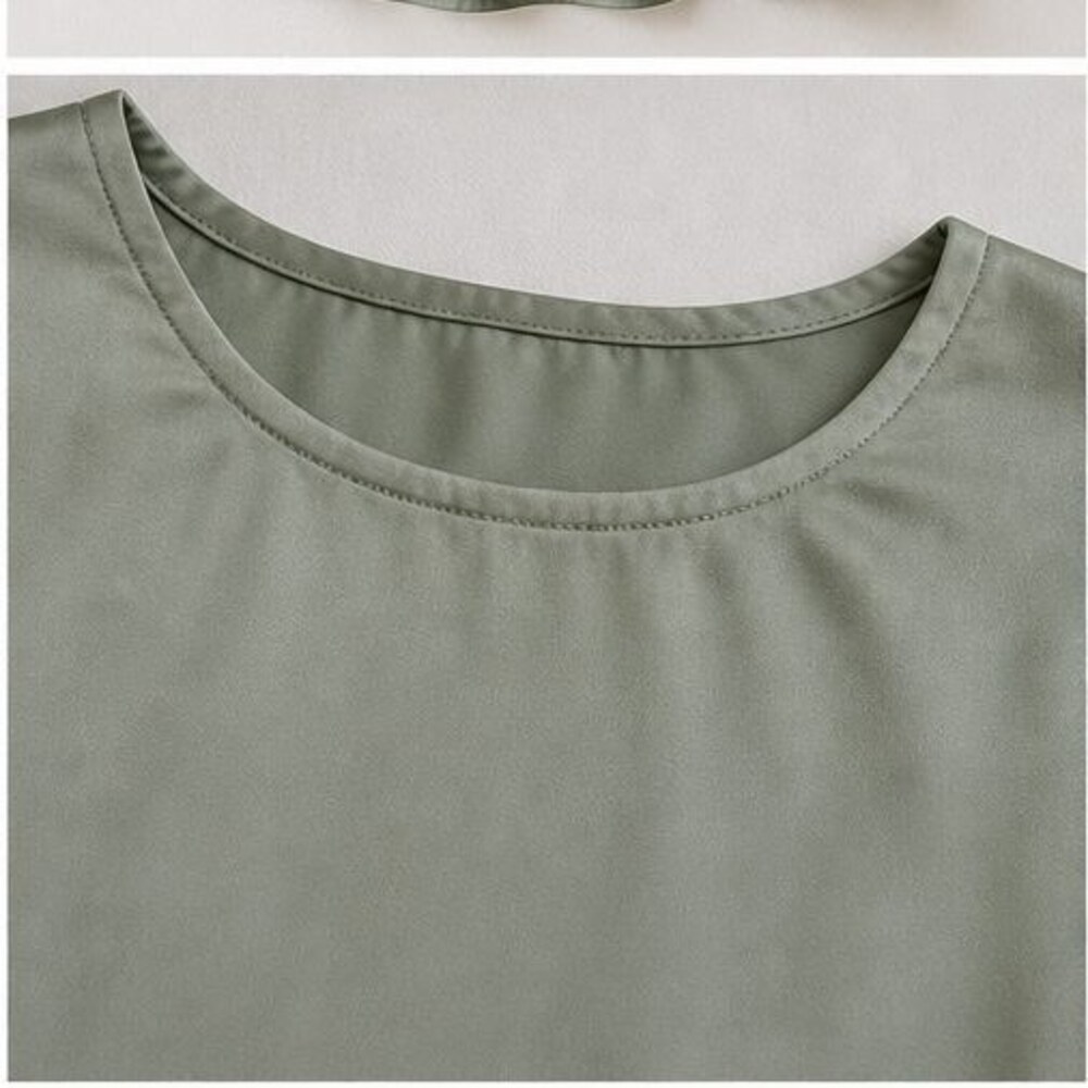 Sage Ruffle Blouse - Picture 4 of 6